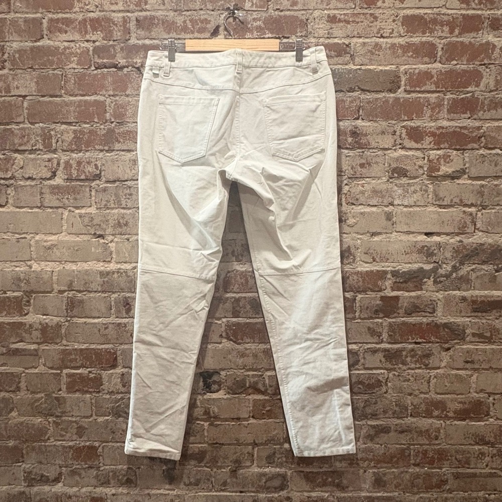 Lululemon ABC Pant Slim Fit White Five Pocket Trousers Size 34 - Picture 11 of 12